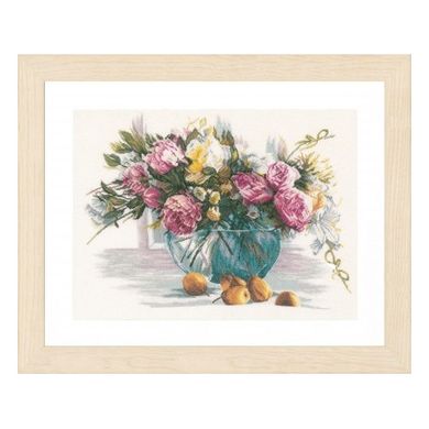 Набор для вышивания Lanarte PN-0162299 Flowers - Вишивка хрестиком і бісером - Овечка Рукодільниця