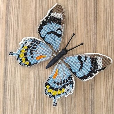Papilio laglaizei. Метелик Набір для вишивання хрестиком ArtInspirate BUT-88 - Вышивка крестиком и бисером - Овца Рукодельница