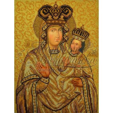 Схема картини Зарваницька Ікона Божої Матері для вишивки бісером на тканині ТО073ан3243 - Вишивка хрестиком і бісером - Овечка Рукодільниця