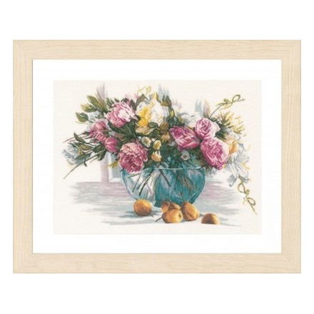Набор для вышивания Lanarte PN-0162299 Flowers - Вишивка хрестиком і бісером - Овечка Рукодільниця