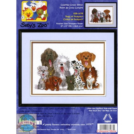 Набор для вышивания Janlynn 038-0178 Dogs of Duckport - Вышивка крестиком и бисером - Овца Рукодельница