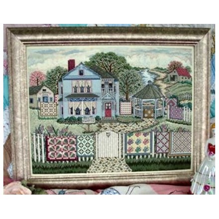 Схема для вышивки крестиком Victorian Quilt Show Linda Myers - Вишивка хрестиком і бісером - Овечка Рукодільниця