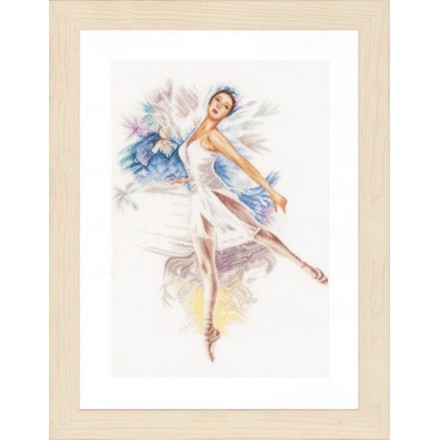 Набор для вышивания Lanarte PN-0156939 Ballerina - Вишивка хрестиком і бісером - Овечка Рукодільниця