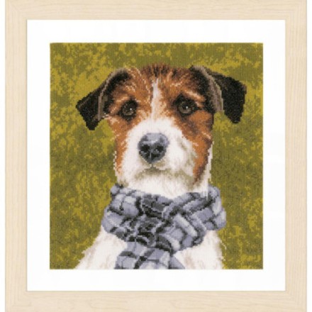 Собака Набор для вышивки крестом LanArte PN-0167505 - Вишивка хрестиком і бісером - Овечка Рукодільниця