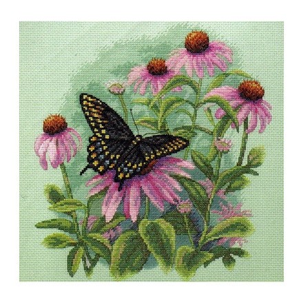 Набор для вышивания Dimensions 35249 Butterfly & Daisies - Вишивка хрестиком і бісером - Овечка Рукодільниця