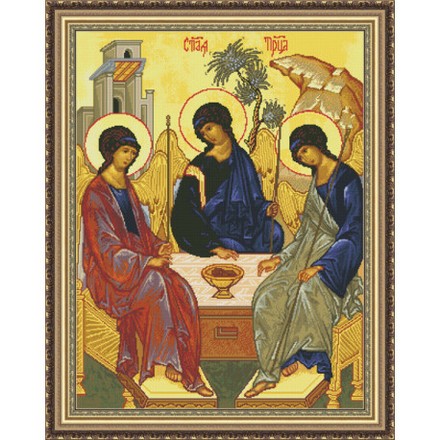 Набор для вышивки крестом Юнона 0210 Троица - Вишивка хрестиком і бісером - Овечка Рукодільниця