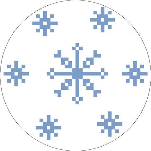 Снежинка из бисера и стекляруса: инструкция для самых начинающих