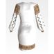Набір для вишивки нитками Барвиста Вишиванка заготовки жіночої сукні – вишиванки Писанка ПЛ080лБннннi