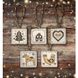 Набір для вишивання хрестиком Різдвяні прикраси (Christmas Decoration: Black and Gold) ANCHOR AKE0016-0002