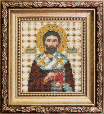 Икона святой апостол Тимофей. Набор для вышивки бисером. Чаривна мить (Б-1142) - Вышивка крестиком и бисером - Овца Рукодельница