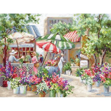 Цветочный рынок LETISTITCH Набор для вышивания LETI 978 - Вишивка хрестиком і бісером - Овечка Рукодільниця