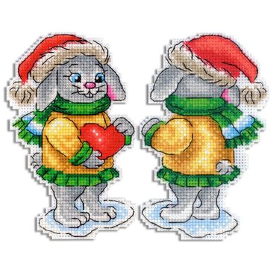 Зайчик Набор для вышивания крестиком новогодней игрушки Classic Design 8326 - Вышивка крестиком и бисером - Овца Рукодельница