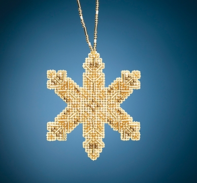 Викторианская снежинка. Набор для вышивания крестом. Mill Hill (MH212014) - Вышивка крестиком и бисером - Овца Рукодельница