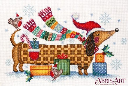 Чую праздник!. Набор для вышивания крестом. Абрис Арт (AH-043) - Вышивка крестиком и бисером - Овца Рукодельница