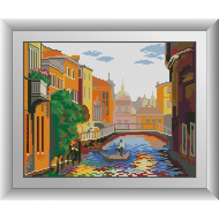 Канал в Венеции. Dream Art (30513D) - Вышивка крестиком и бисером - Овца Рукодельница
