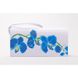 Набор для вышивки нитками Барвиста Вышиванка заготовки сшитого клатча Синие орхидеи КЛ183кБ1301i