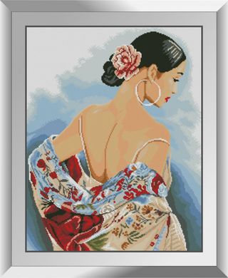 Кольоровий шарф. Набір алмазний живопис. Dream Art (31463D) - Вишивка хрестиком і бісером - Овечка Рукодільниця