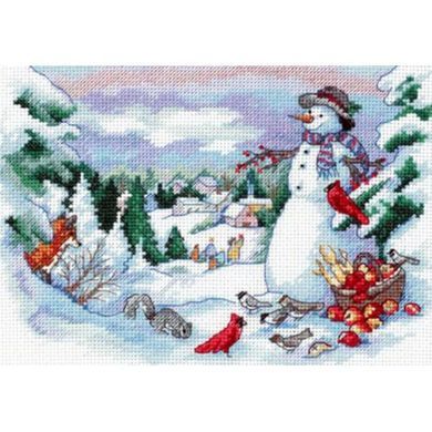 Друзья Снеговика. Набор для вышивания. Classic Design (4376) - Вышивка крестиком и бисером - Овца Рукодельница