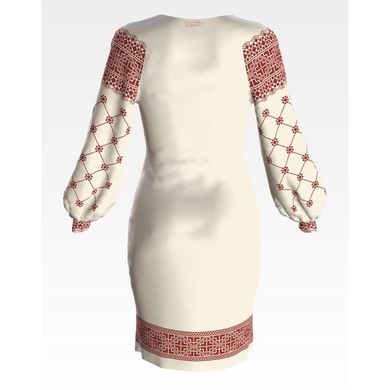 Набір для вишивки нитками Барвиста Вишиванка заготовки жіночої сукні – вишиванки Полісся ПЛ100шМннннi