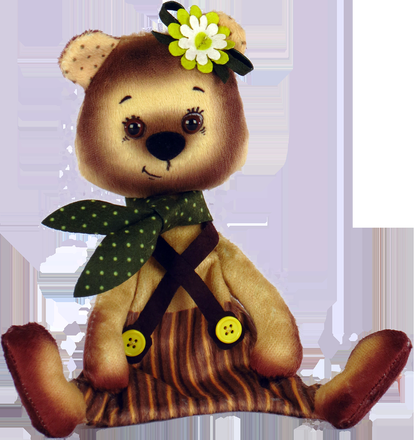 Ведмедик. Набір для шиття м'яких іграшок. Zoo Sapiens (ММ3015) - Вишивка хрестиком і бісером - Овечка Рукодільниця