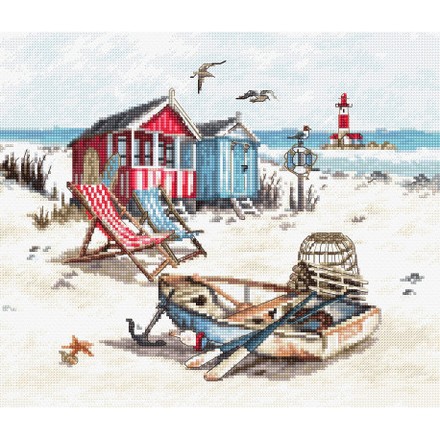 Набор для вышивания LETISTITCH Пляж LETI 972 - Вышивка крестиком и бисером - Овца Рукодельница