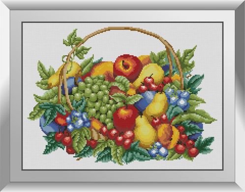Корзина с фруктами. Набор алмазной живописи. Dream Art (31075D) - Вышивка крестиком и бисером - Овца Рукодельница