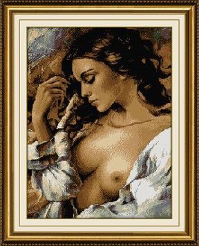 Набір для малювання камінням алмазна живопис Dream Art Богиня кохання (квадратні, повна) 30124D - Вишивка хрестиком і бісером - Овечка Рукодільниця