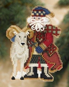 Тетонский Санта. Набор для вышивания. Mill Hill (MH208302) - Вышивка крестиком и бисером - Овца Рукодельница