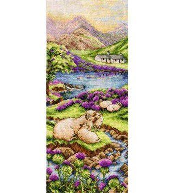Высокогорье (Highlands Landscape). Набор для вышивания. Anchor (PCE0816) - Вышивка крестиком и бисером - Овца Рукодельница