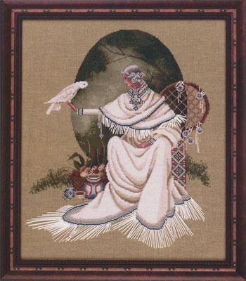 Танцовщица духа. Схема для вышивки крестом. Lavender Lace (BR10) - Вышивка крестиком и бисером - Овца Рукодельница