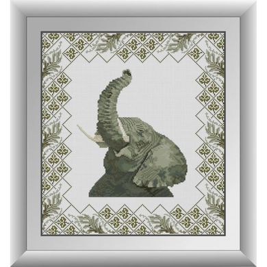 Сафарі. Слон. Dream Art (30711D) - Вишивка хрестиком і бісером - Овечка Рукодільниця