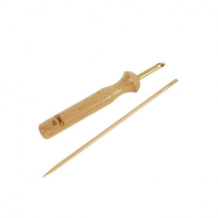 Инструмент для объемной вышивки + деревянная игла DMC U1899/10 - Вишивка хрестиком і бісером - Овечка Рукодільниця