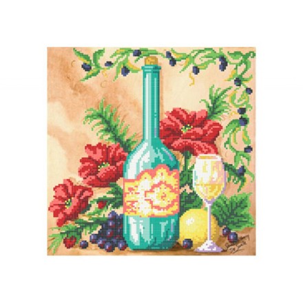 Натюрморт з виноградом Схема для вишивки бісером Повітруля Т7 11 - Вишивка хрестиком і бісером - Овечка Рукодільниця
