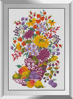 Квіти та фрукти. Набір алмазний живопис. Dream Art (31233D) - Вишивка хрестиком і бісером - Овечка Рукодільниця