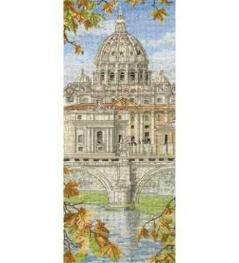 Базилика Святого Петра (St. Peter s Basilica). Набор для вышивания. Anchor (PCE0815) - Вышивка крестиком и бисером - Овца Рукодельница