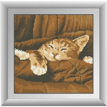 Набір для малювання камінням алмазна живопис Dream Art Соня (квадратні, повна) 30279D - Вишивка хрестиком і бісером - Овечка Рукодільниця