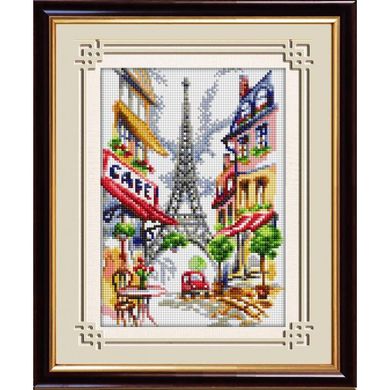 Паризьке кафе. Dream Art (30063D) - Вишивка хрестиком і бісером - Овечка Рукодільниця