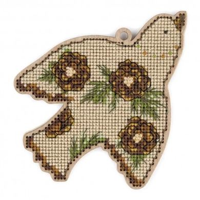 Набір для вишивання нитками по дереву Wonderland Сrafts FLW-044 - Вышивка крестиком и бисером - Овца Рукодельница