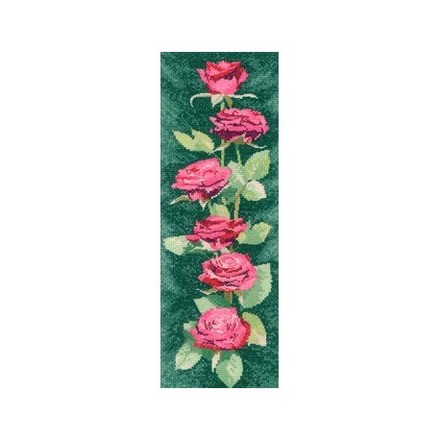 Рожеві троянди Схема для вишивання хрестом Heritage Crafts HC879 - Вишивка хрестиком і бісером - Овечка Рукодільниця
