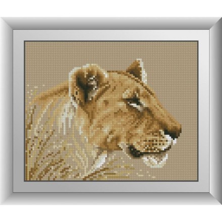 Тигрица. Dream Art (30232D) - Вышивка крестиком и бисером - Овца Рукодельница