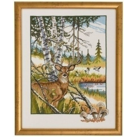 Набір для вишивання "Олень (Deer)" PERMIN - Вишивка хрестиком і бісером - Овечка Рукодільниця