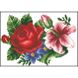 Заготовка клатча Лилии, розы, незабудки для вышивки бисером КЛ361кБ1301