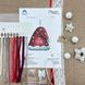 Шапка Новорічна іграшка для вишивання хрестиком на пластиковій канві Virena VPC_016