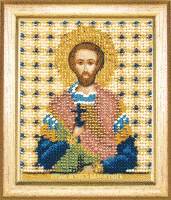 Икона святой мученик Валентин. Набор для вышивки бисером. Чаривна мить (Б-1180) - Вышивка крестиком и бисером - Овца Рукодельница