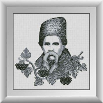 Набір для малювання каменями алмазний живопис Dream Art Шевченка (квадратні, повна) 30689D - Вишивка хрестиком і бісером - Овечка Рукодільниця