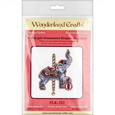 Набір для вишивання бісером по дереву Wonderland Сrafts FLK-513 - Вышивка крестиком и бисером - Овца Рукодельница