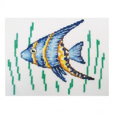 Рибка Набір для вишивання нитками VDV М-0223-S - Вишивка хрестиком і бісером - Овечка Рукодільниця