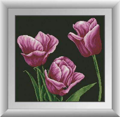 Лиловые тюльпаны. Набор алмазной живописи. Dream Art (30869D) - Вышивка крестиком и бисером - Овца Рукодельница
