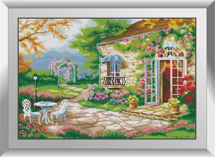 Романтичний сад. Набір алмазний живопис. Dream Art (31576D) - Вишивка хрестиком і бісером - Овечка Рукодільниця