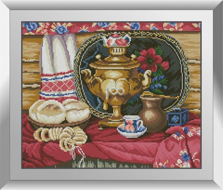 Чайные традиции. Набор алмазной живописи. Dream Art (31521D) - Вышивка крестиком и бисером - Овца Рукодельница